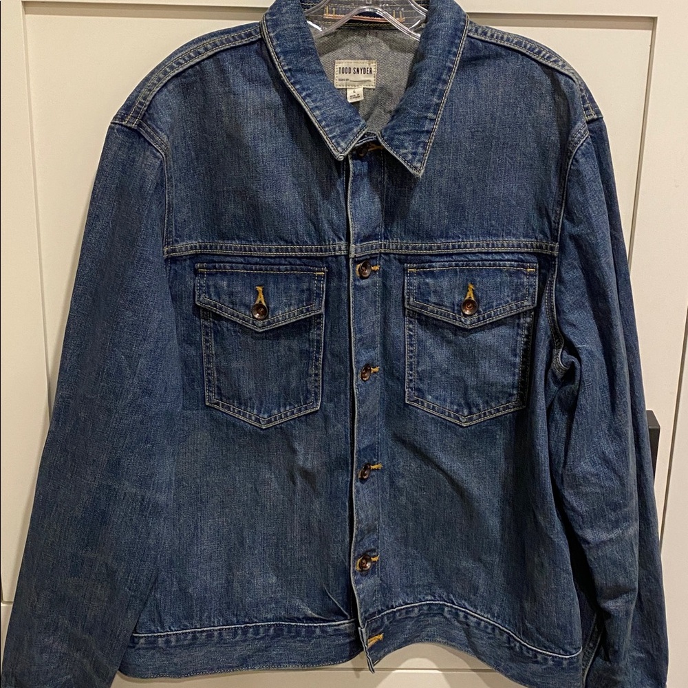 Todd Snyder  Denim Jacket Men's large